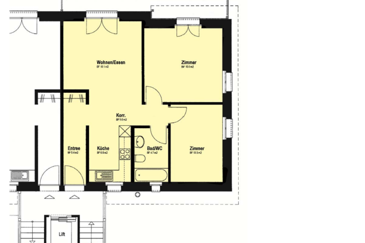 Grundrissplan